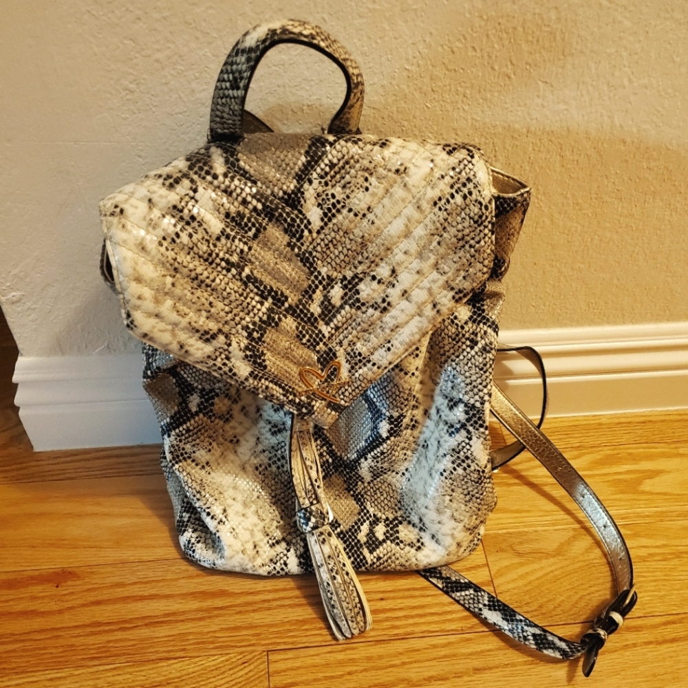 Animal Print dressy backpack